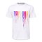 TOPKING T-SHIRT WHITE PINK 036