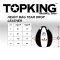 TOP KING HEAVY BAG "TEAR DROP SYNTHETIC LEATHER"