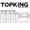 TOPKING BLACK COMOUFLAGE BRA TANK TOP