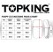 TOPKING KICKING PADS BLUE WHITE FULL IMPACT