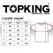TOPKING T-SHIRT BLACK 033