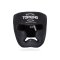 TOPKING HEAD GUARD BLACK WHITE “EXTRA COVERAGE” TRAINING LACE-UP & VELCRO CLOSURE