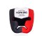 TOPKING HEAD GUARD RED BLACK WHITE “EXTRA COVERAGE” TRAINING LACE-UP & VELCRO CLOSURE