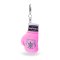 TOPKING WHITE PINK MINI GLOVES KEY RINGS