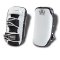 TOPKING KICKING PADS WHITE BLACK "EXTREME" (CURVE) BUCKLE