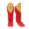 TOPKING SHIN GUARDS RED GOLD BLEND