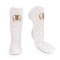 TOPKING SHIN GUARDS WHITE GOLD CHAIN