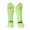 TOPKING SHIN GUARD GREEN “ PRO ” GENUINE LEATHER