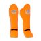 TOPKING SHIN GUARD ORANGE “ PRO ” GENUINE LEATHER