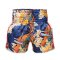 TOPKING THAI BOXING SHORTS WHITE 205