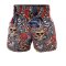 TOPKING THAI BOXING SHORTS WHITE 206
