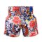 TOPKING THAI BOXING SHORTS WHITE 206