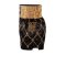 TOPKING THAI BOXING SHORTS BLACK GOLD 212