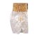 TOPKING THAI BOXING SHORTS WHITE GOLD 212