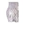 TOPKING THAI BOXING SHORTS WHITE SILVER 213