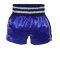 TOPKING THAI BOXING SHORTS BLUE SILVER 214