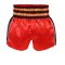 TOPKING THAI BOXING SHORTS RED GOLD 214
