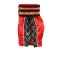 TOPKING THAI BOXING SHORTS RED GOLD 214