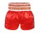 TOPKING THAI BOXING SHORTS RED GOLD 215