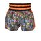 TOPKING THAI BOXING SHORTS ORANGE 223