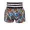 TOPKING THAI BOXING SHORTS WHITE 223