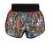 TOPKING THAI BOXING SHORTS RED 224