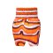 TOPKING THAI BOXING SHORTS ORANGE 251