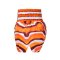 TOPKING THAI BOXING SHORTS ORANGE 251