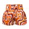 TOPKING THAI BOXING SHORTS ORANGE 252