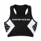 TOPKING BLACK BRA TANK TOP