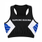 TOPKING BLUE BRA TANK TOP