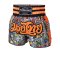 TOPKING THAI BOXING SHORTS ORANGE 223