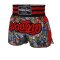 TOPKING THAI BOXING SHORTS RED 223