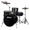 DDrum D2 Rock 4 Piece Drum Set - Black Sparkle