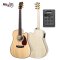 SAGA DM100CE Acoustic Electric Guitar ( Solid Top )