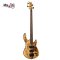 Dean Edge 4 Select Electric Bass Guitar - Burled Poplar Satin Natural