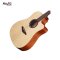 Veelah V1-DC Acoustic Guitar ( Solid Top )