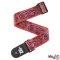 Planet Waves Guitar Strap (JS -Paisley Red)