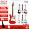 SAGA DAZZLES SERIES electric guitar, can be played in many styles, 1 year warranty.