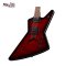Dean ZX Flame Top Electric Guitar - Trans Red
