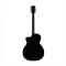 Acoustic guitar SAGA SF600GCBK ( Lamilated Top )