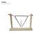 Melby ไทรแองเกิล (สามเหลี่ยม) พร้อมขาตั้งไม้ (Triangle with Stand)