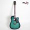 Mantic GT10DCE GR Solid Top Acoustic Electric Guitar