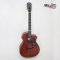 Mantic GT10GCE Red Solid Top Acoustic Electric Guitar