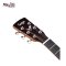 SAGA GS700R Acoustic Travel Guitar ( Solid Top ) 38"