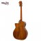 SAGA OM680C Acoustic Electric Guitar ( Solid Top )
