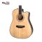 SAGA SL55CE Acoustic Electric Guitar ( All Solid )