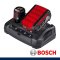 GAX18V-30 (1600A011A9) แท่นชาร์จเร็วขนาด 12-18V (2 ช่องเสียบ) (For 10.8/12/14.4/18 V) BOSCH