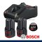 STARTER KIT 12V (1600A01B8W) ชุดแท่นชาร์จ+แบตเตอรี่ 12V 2.0+GAL12V-40 BOSCH