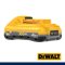DCB2104-B1 แบตเตอรี่ 20V MAX 4.0AH POWERPACK ขนาดบางฐานกว้าง เสริมยางกันลื่น "DEWALT" ดีวอลท์